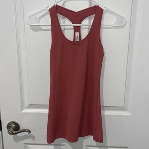 Lululemon Nulu Racerbank Tank Rose Pink 2 NWOT